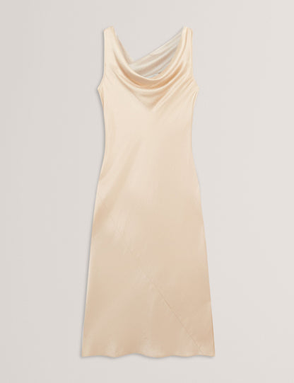 Ted Baker Miinta Satin Cowl Neck Midi Slip Dress Women's