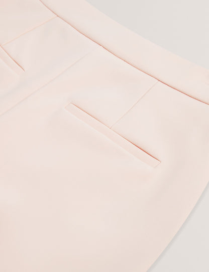 Ted Baker Pink Tailored High Waisted Flared Trousers Women's