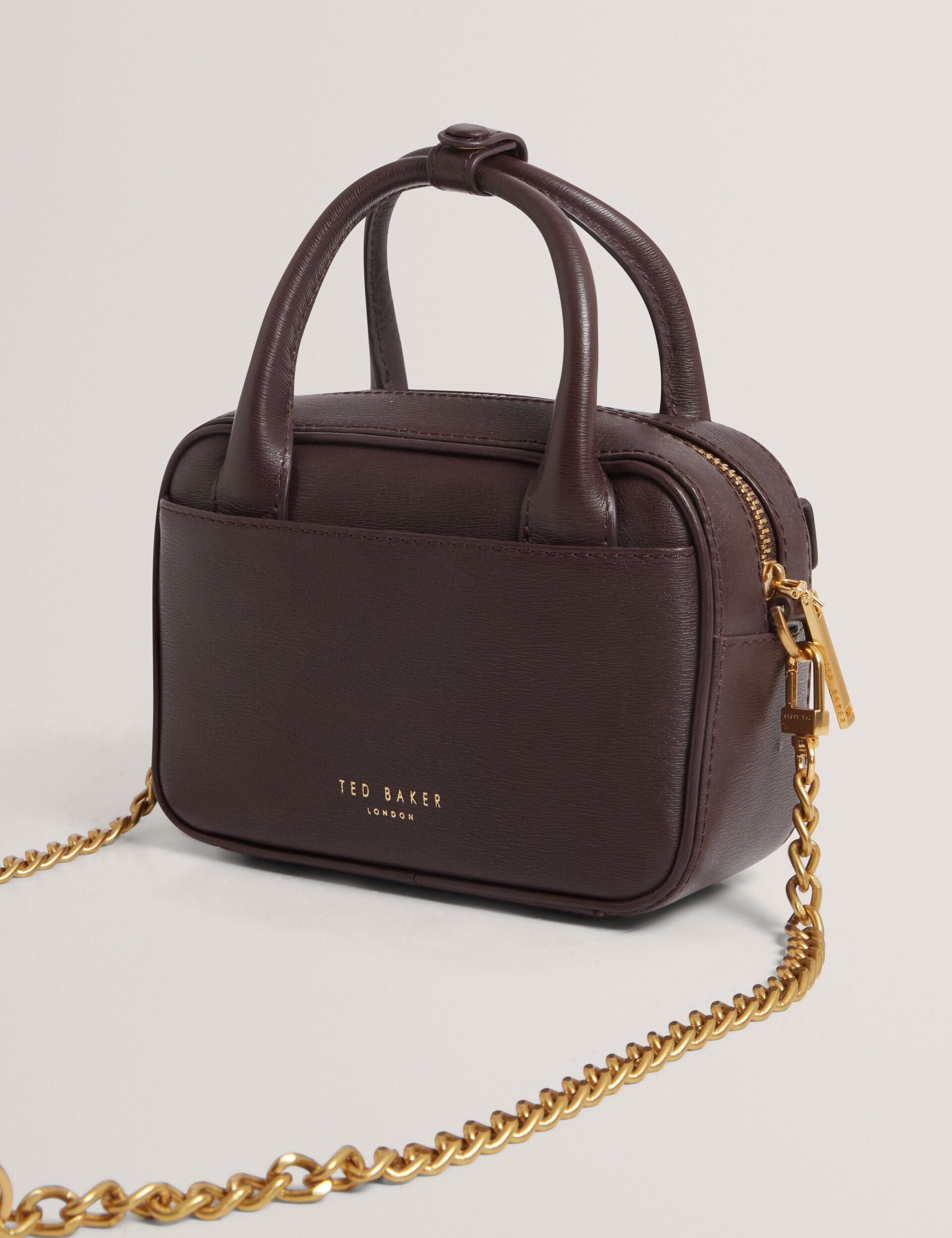 Ted Baker Anibela Top Handle Mini Leather Camera Bag Women's