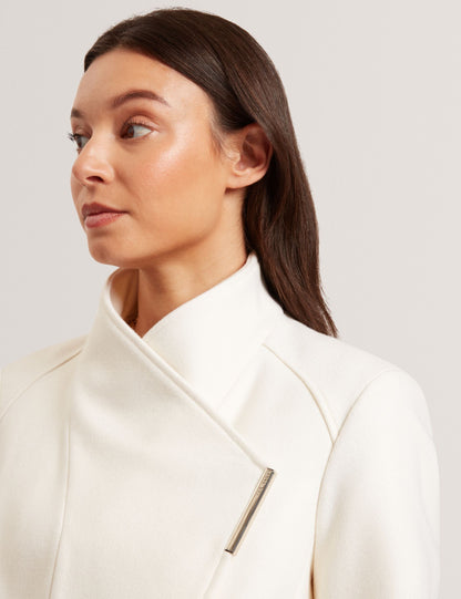 Ted Baker Rosecee Tailored Cropped Wool Wrap Jacket Women's