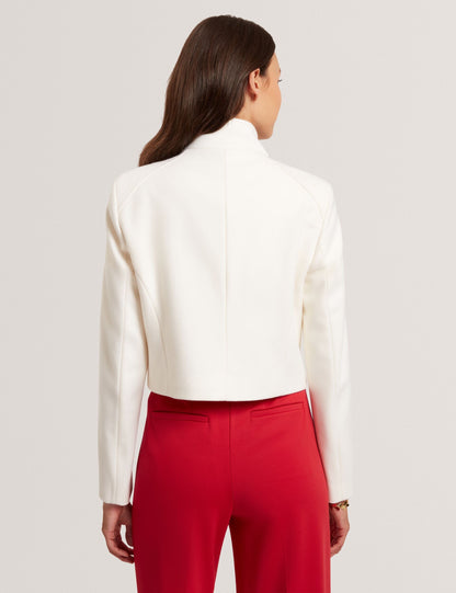 Ted Baker Rosecee Tailored Cropped Wool Wrap Jacket Women's