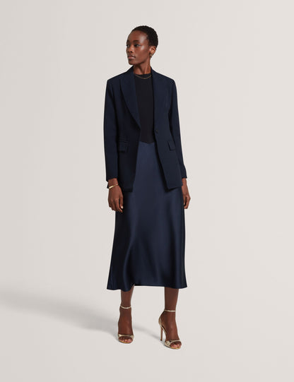 Ted Baker Aranja Wool Blend Twill Tailored Fitted Blazer Women's
