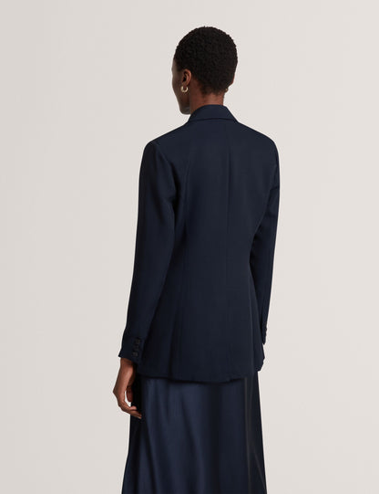 Ted Baker Aranja Wool Blend Twill Tailored Fitted Blazer Women's