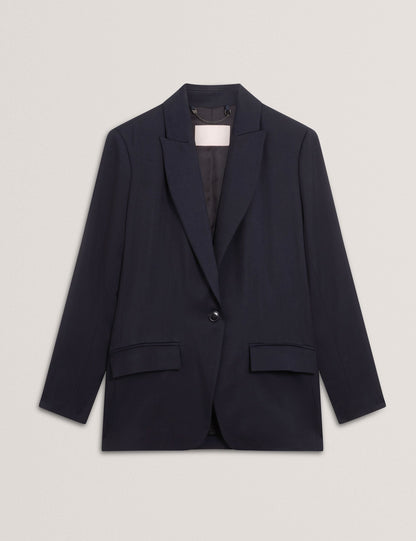 Ted Baker Aranja Wool Blend Twill Tailored Fitted Blazer Women's