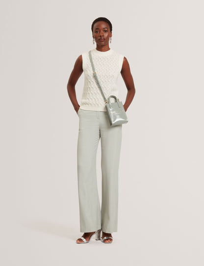 Ted Baker Aynira Wool Rich Cable Knit Vest Women's