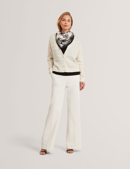 Ted Baker Kylana Cable Knit Vneck Wool Cardigan Women's
