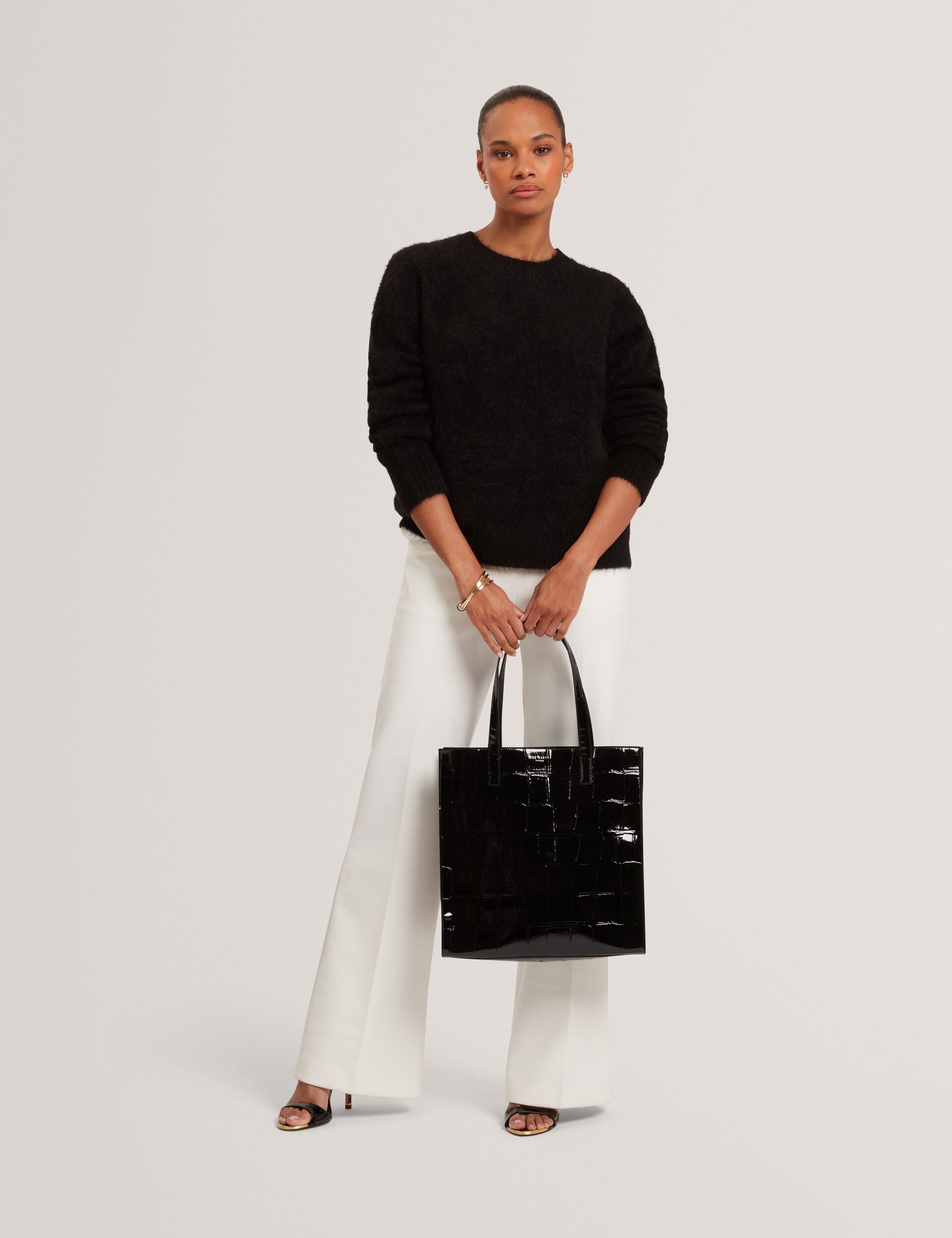 Ted Baker Mirrani Brushed Alpaca Wool Relaxed Jumper Women's