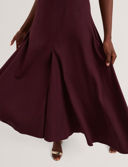 Ted Baker Fuusia Panelled Jersey Short Sleeve Midi Dress Women's
