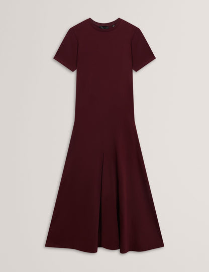 Ted Baker Fuusia Panelled Jersey Short Sleeve Midi Dress Women's