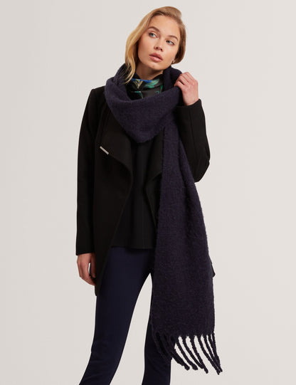 Ted Baker Sershaa Brushed Wool Blend Blanket Scarf Women's
