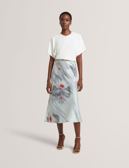 Ted Baker Maradam Crepe Slouch Sleeve Hourglass Top Women's