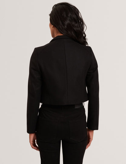 Ted Baker Rosecee Tailored Cropped Wool Wrap Jacket Women's