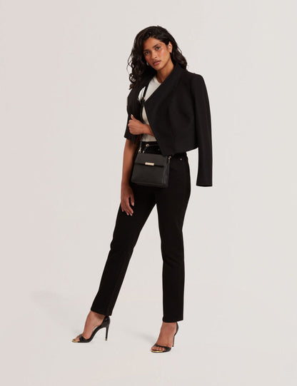 Ted Baker Rosecee Tailored Cropped Wool Wrap Jacket Women's