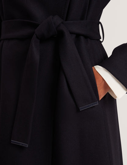 Ted Baker Rosell Longline Belted Wool Wrap Coat Women's