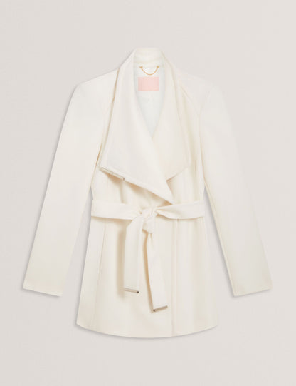 Ted Baker Rosess Short Belted Wool Wrap Coat Women's