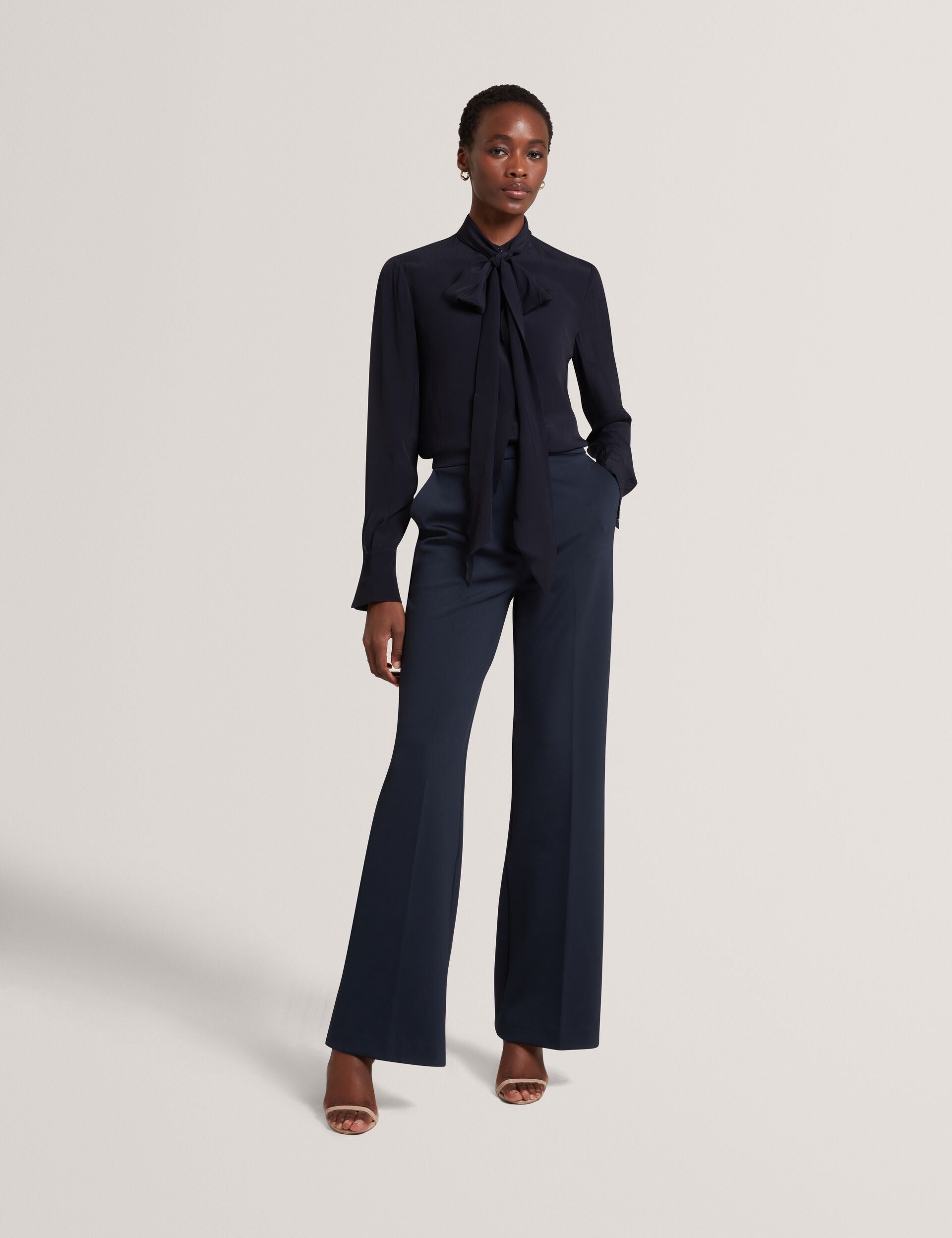 Ted Baker Ressia Pussybow Woven Long Sleeve Blouse Women's