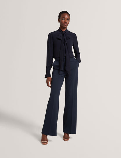 Ted Baker Ressia Pussybow Woven Long Sleeve Blouse Women's