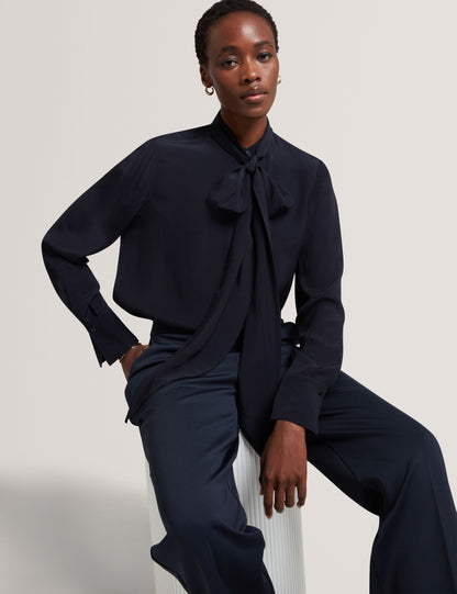 Ted Baker Ressia Pussybow Woven Long Sleeve Blouse Women's