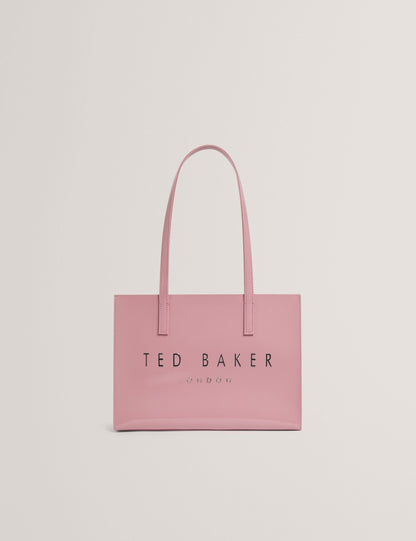 Ted Baker Crinell Crinkled Pu Elongated Icon Tote Bag Women's