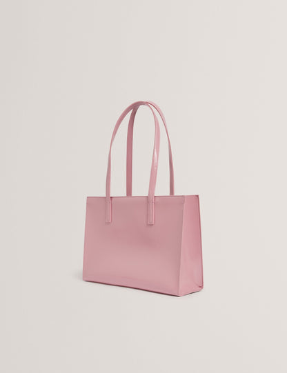 Ted Baker Crinell Crinkled Pu Elongated Icon Tote Bag Women's