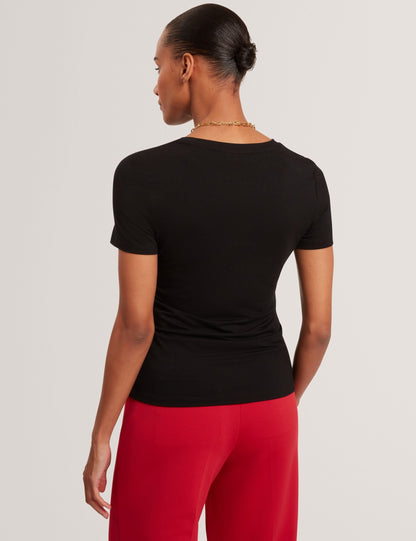 Ted Baker Larnaa Soft Touch Fitted Short Sleeve Tshirt Women's