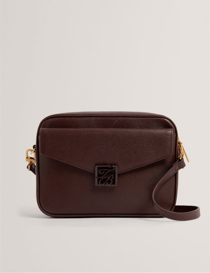 Ted Baker Anilaa Tb Detail Leather Crossbody Camera Bag Women's