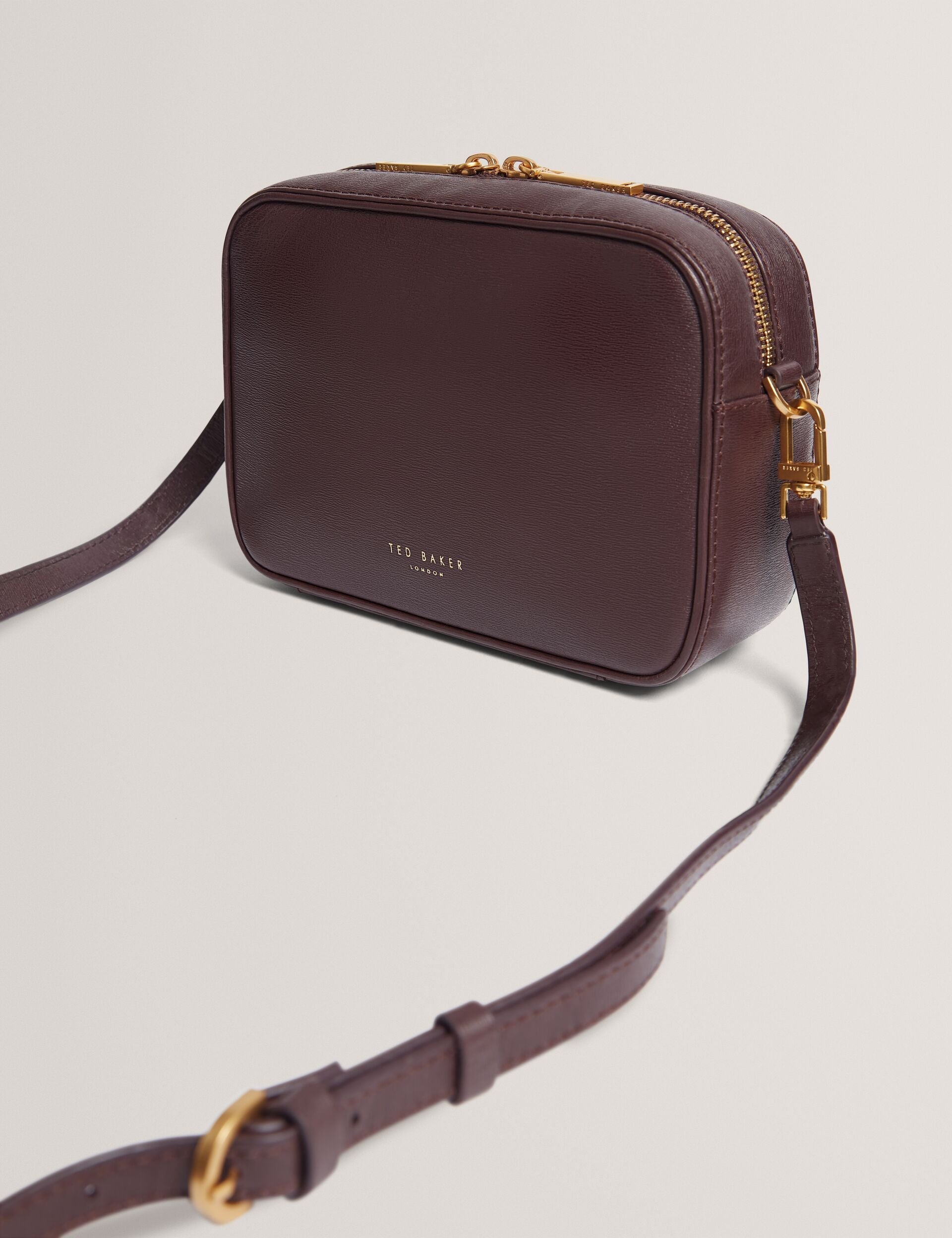 Ted Baker Anihli Tb Detail Small Leather Camera Bag Women's