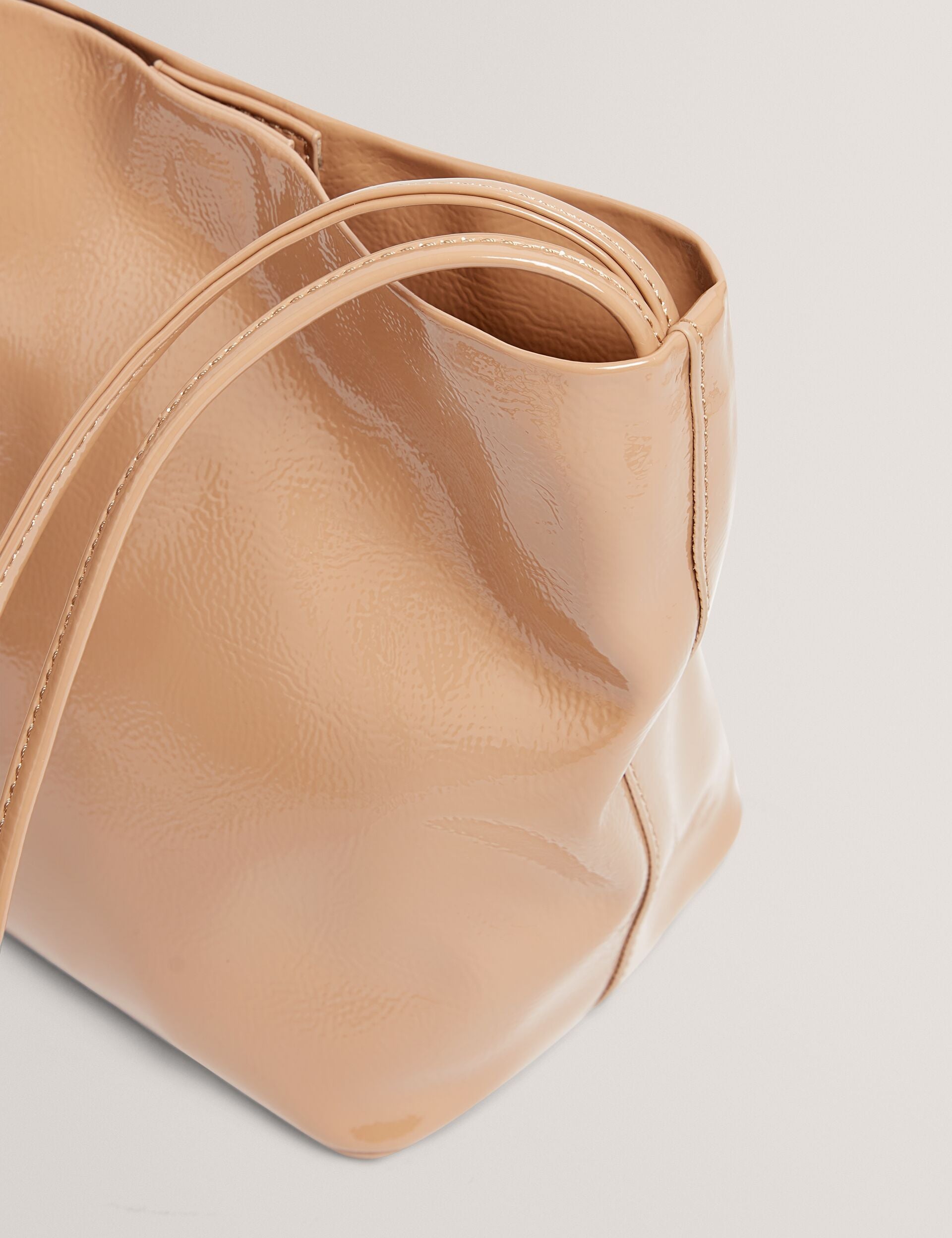 Ted Baker Kayylyn Crinkled Slim Strap Small Bucket Bag Women's