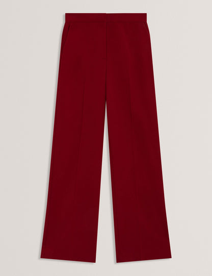 Ted Baker Lymat Tailored Flared Wool Blend Trousers Women's