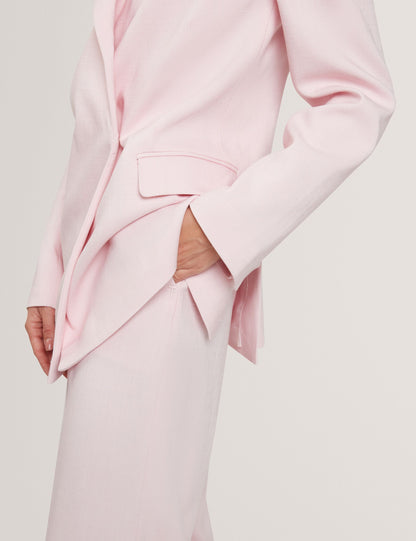 Ted Baker Peyaan Relaxed Wrap Front Woven Blazer Women's