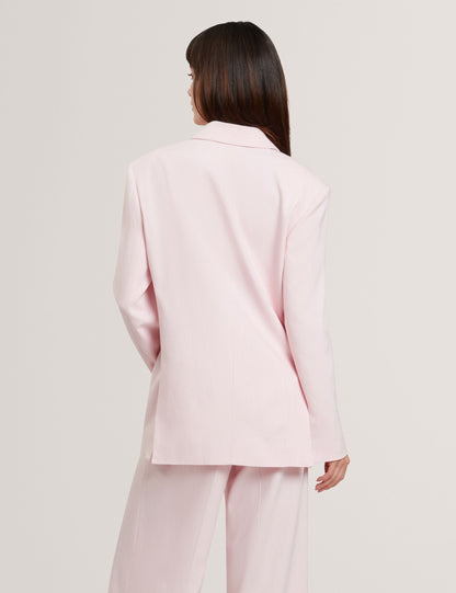Ted Baker Peyaan Relaxed Wrap Front Woven Blazer Women's