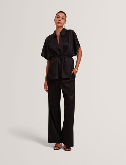 Ted Baker Herria Tailored Straight Leg Elastic Back Trousers Women's