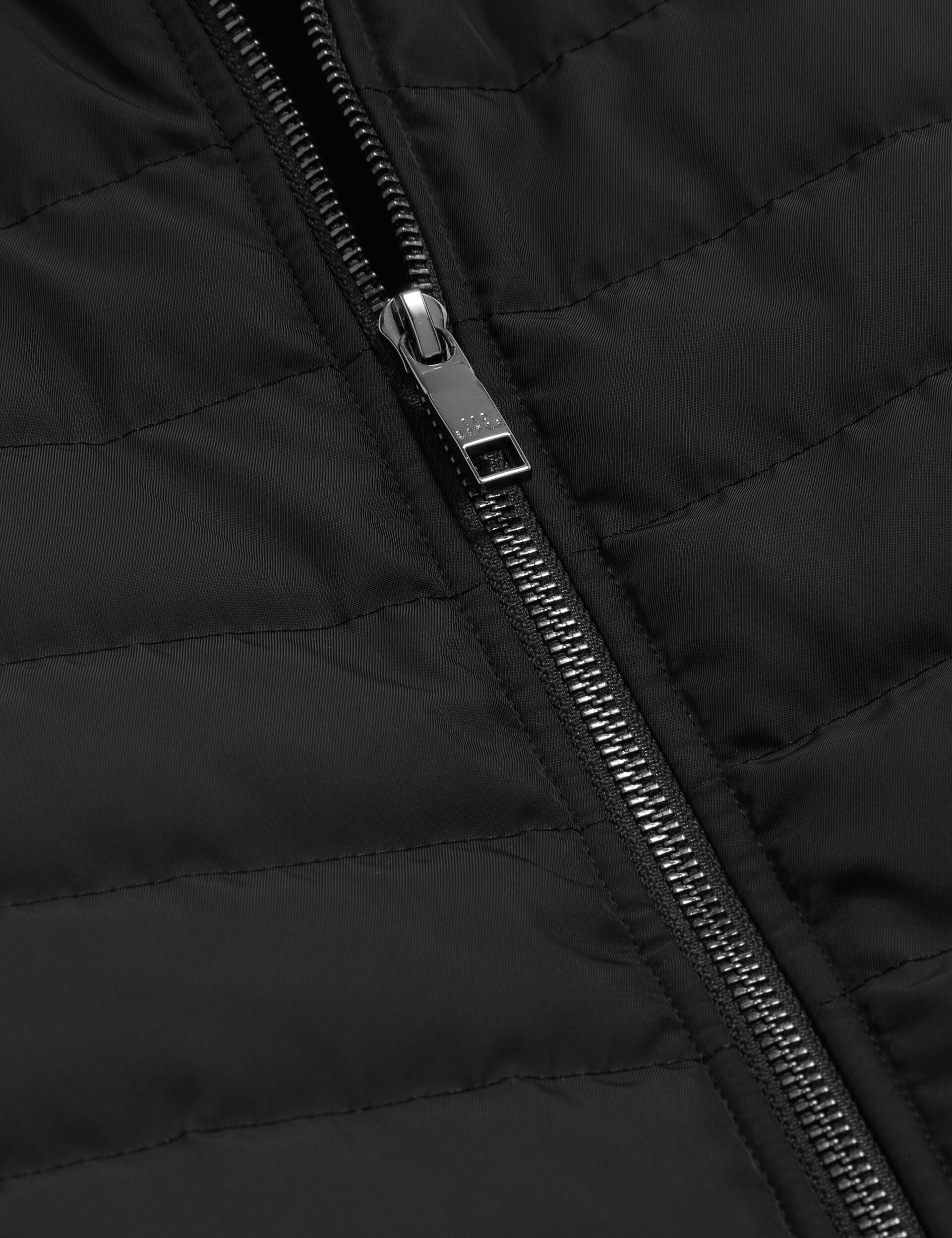 Ted Baker Pafavor Quilted Front Funnel Neck Zipup Gilet