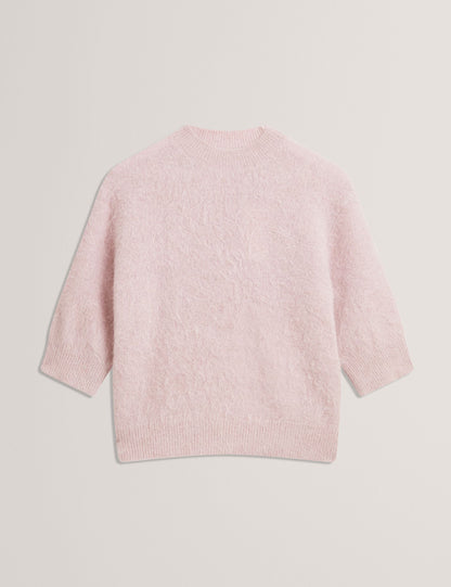 Ted Baker Antata Alpaca Knit Short Sleeve Jumper Women's