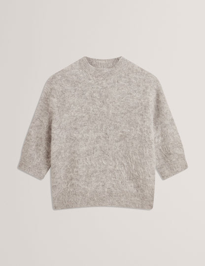 Ted Baker Antata Alpaca Knit Short Sleeve Jumper Women's