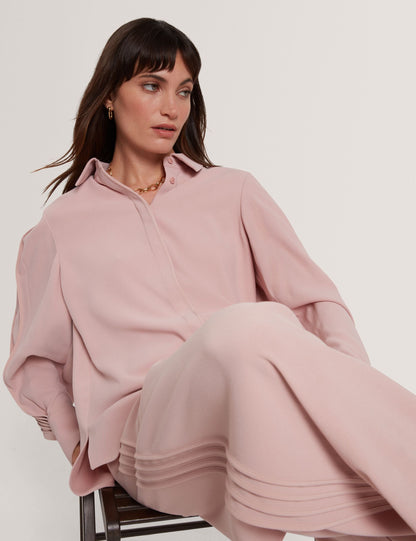 Ted Baker Gorjja Piping Detail Pullon Wide Leg Trousers Women's