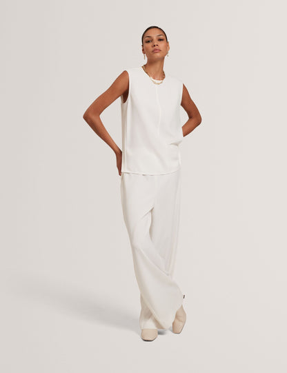Ted Baker Gorjja Piping Detail Pullon Wide Leg Trousers Women's