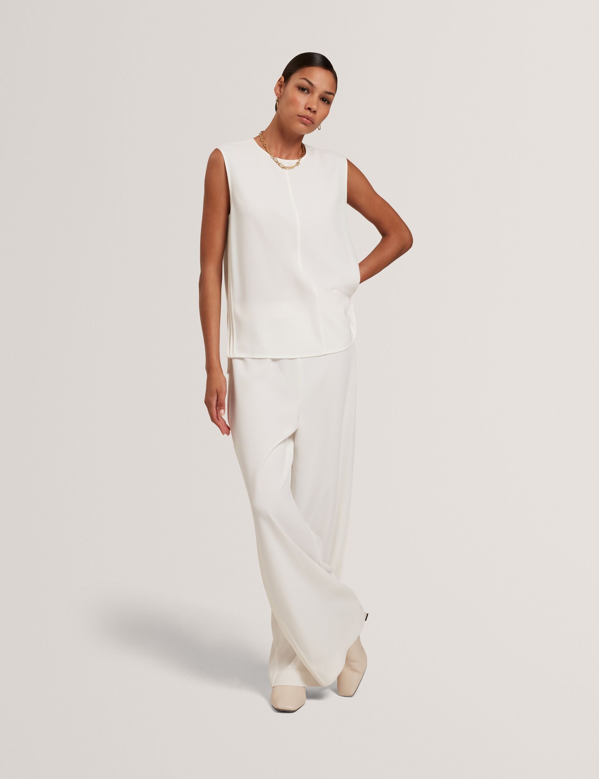 Ted Baker Marmia Piping Detail Woven Sleeveless Top Women's