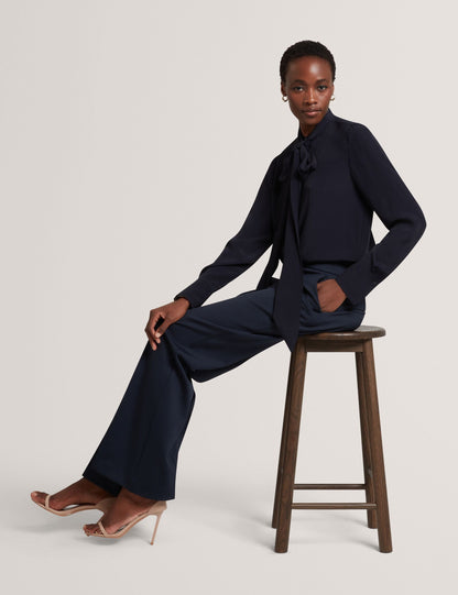 Ted Baker Indriv Tailored High Waisted Flared Trousers Women's