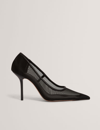 Ted Baker Megaan Sheer Mesh Stiletto Court Heels Women's