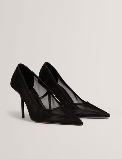 Ted Baker Megaan Sheer Mesh Stiletto Court Heels Women's