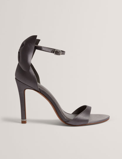 Ted Baker Sofelaa Bow Heel Satin Stiletto Sandals Women's