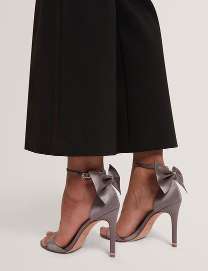 Ted Baker Sofelaa Bow Heel Satin Stiletto Sandals Women's