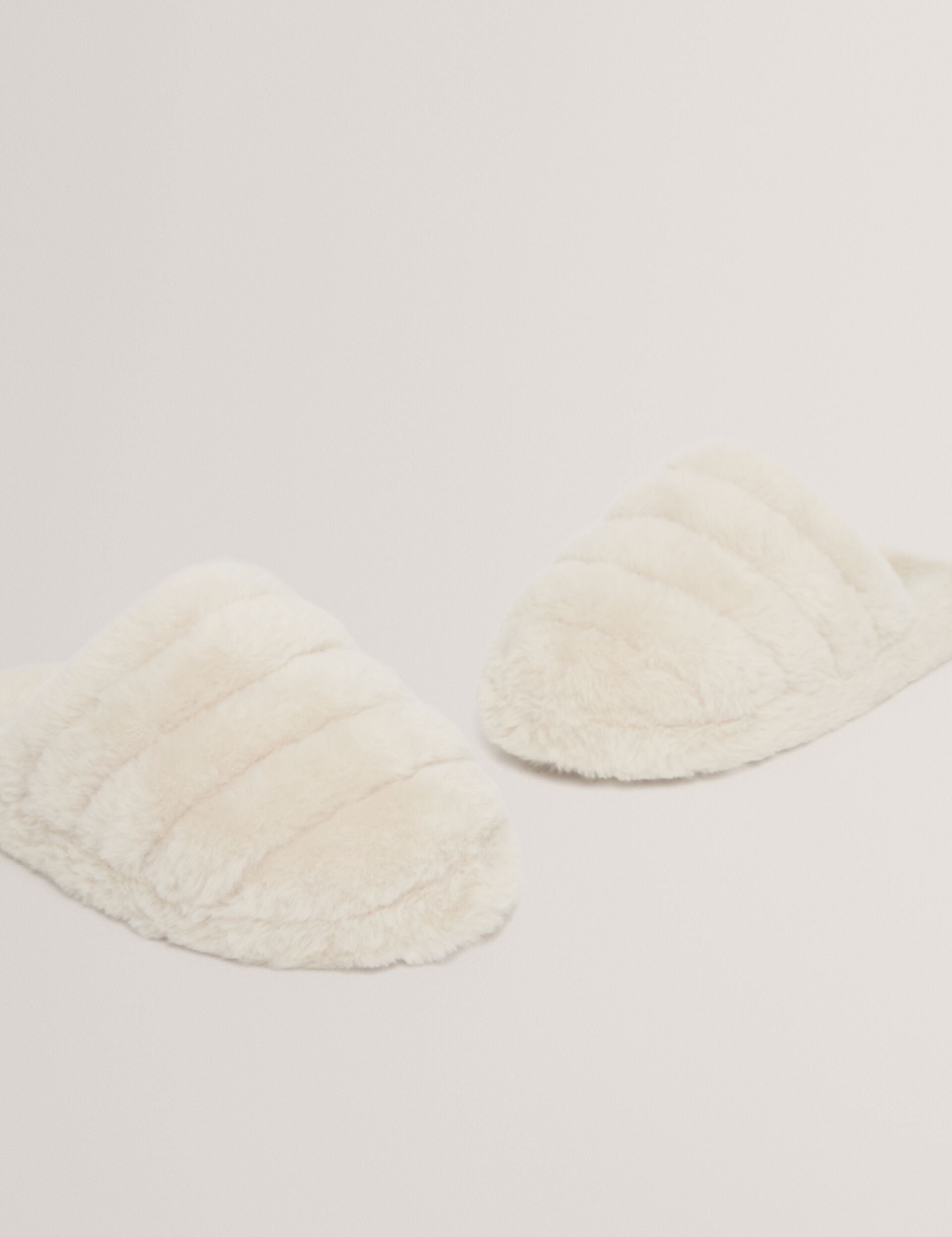 Ted Baker Lopsey Plush Faux Fur Mule Slippers Women's