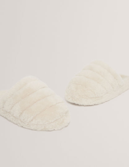 Ted Baker Lopsey Plush Faux Fur Mule Slippers Women's