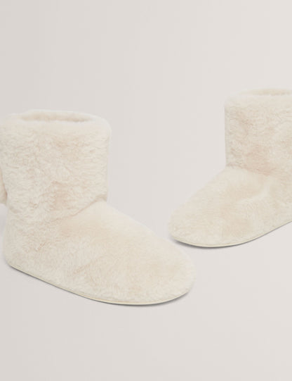 Ted Baker Hamonda Faux Fur Pompom Slipper Boots Women's