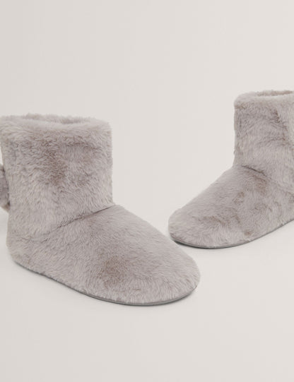 Ted Baker Hamonda Faux Fur Pompom Slipper Boots Women's