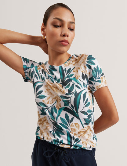 Ted Baker Selley Printed Fitted Tee Women's