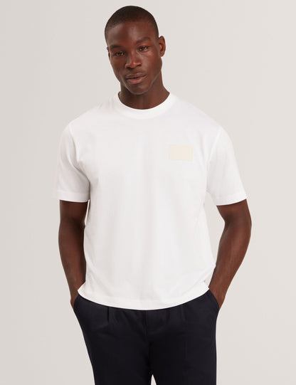 Ted Baker Lucka Tb Branded Heavy Weight Tshirt