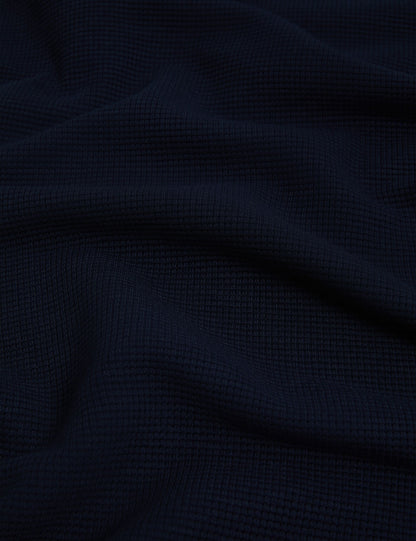 Ted Baker Brioza Waffle Texture Knit Open Neck Polo